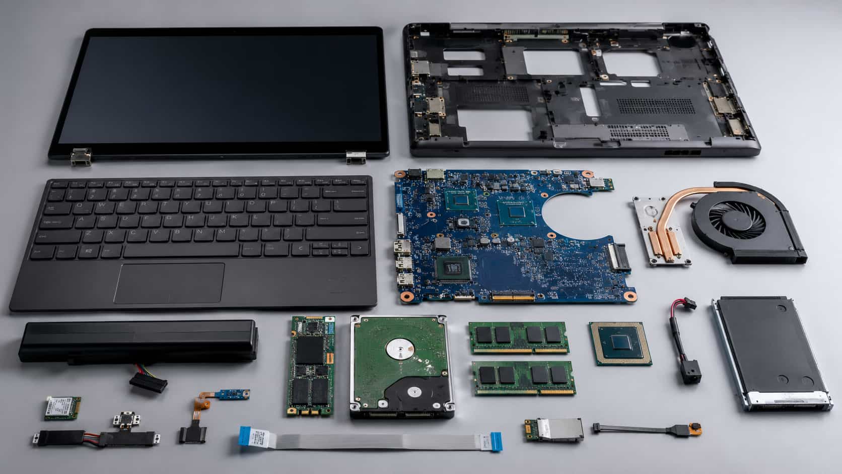 Peças de notebooks: o que analisar antes de comprar